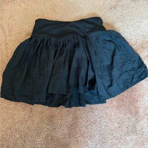 Black Tennis Skort
